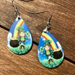 Lucky Leprachaun Earrings